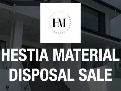 Hestia Material Disposal Sale